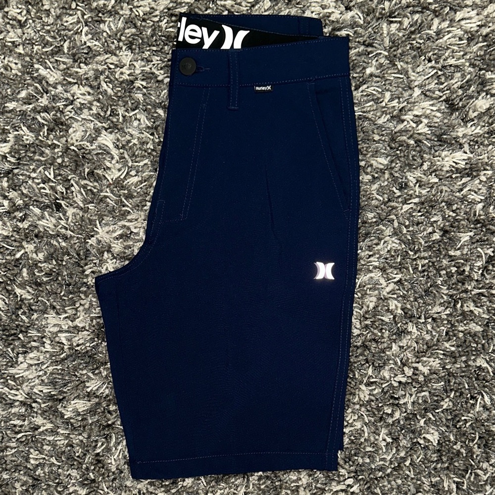 New w/o tags lite weight hybrid Hurley Dark Blue Casual Shorts
